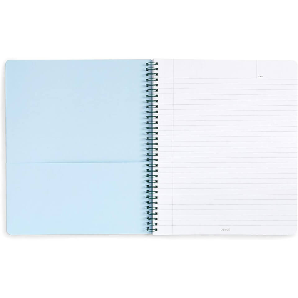 Ban.do Rough Draft Large Notebook - Be Nice To Yourself