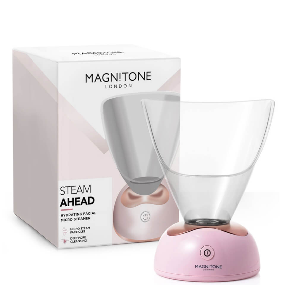 MAGNITONE London SteamAhead Hydrating Facial Micro Steamer - Pink