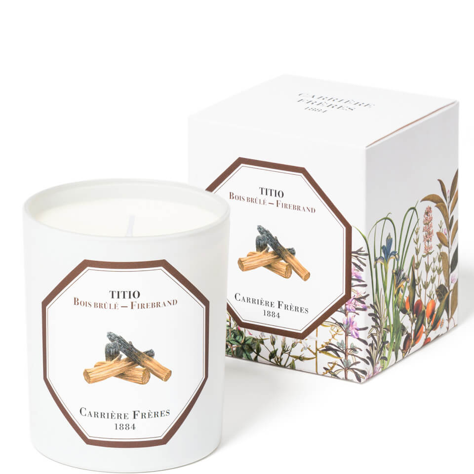 Carrière Frères Scented Candle Firebrand - Titio - 185 g