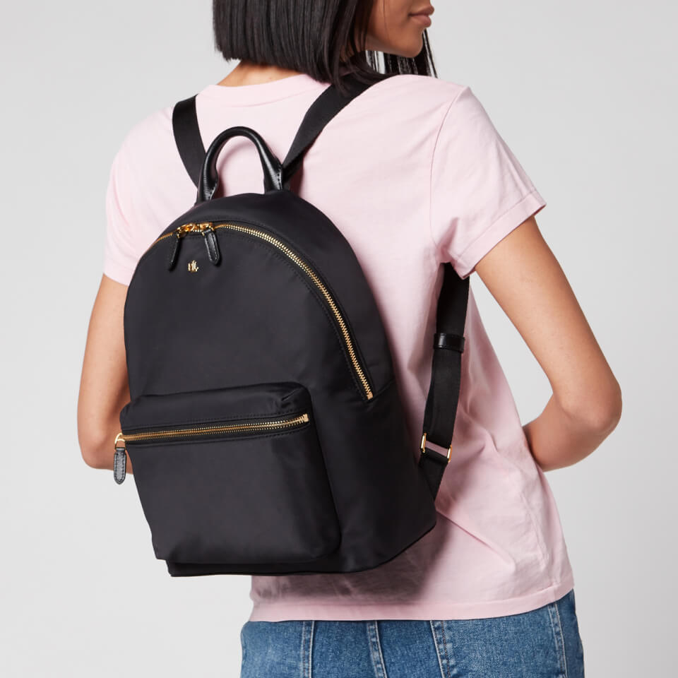 Lauren Ralph Lauren Women's Clarkson 27 Medium Backpack - Black