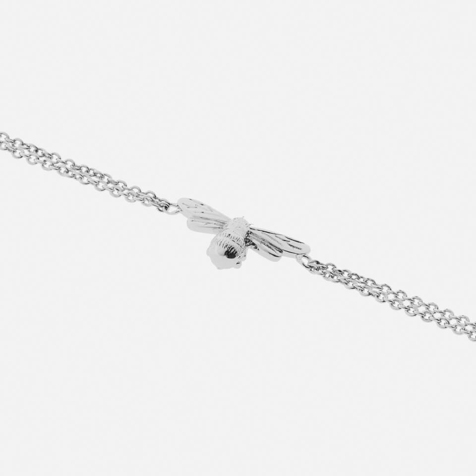 Olivia Burton Women's Lucky Bee Chain Bracelet - Silver