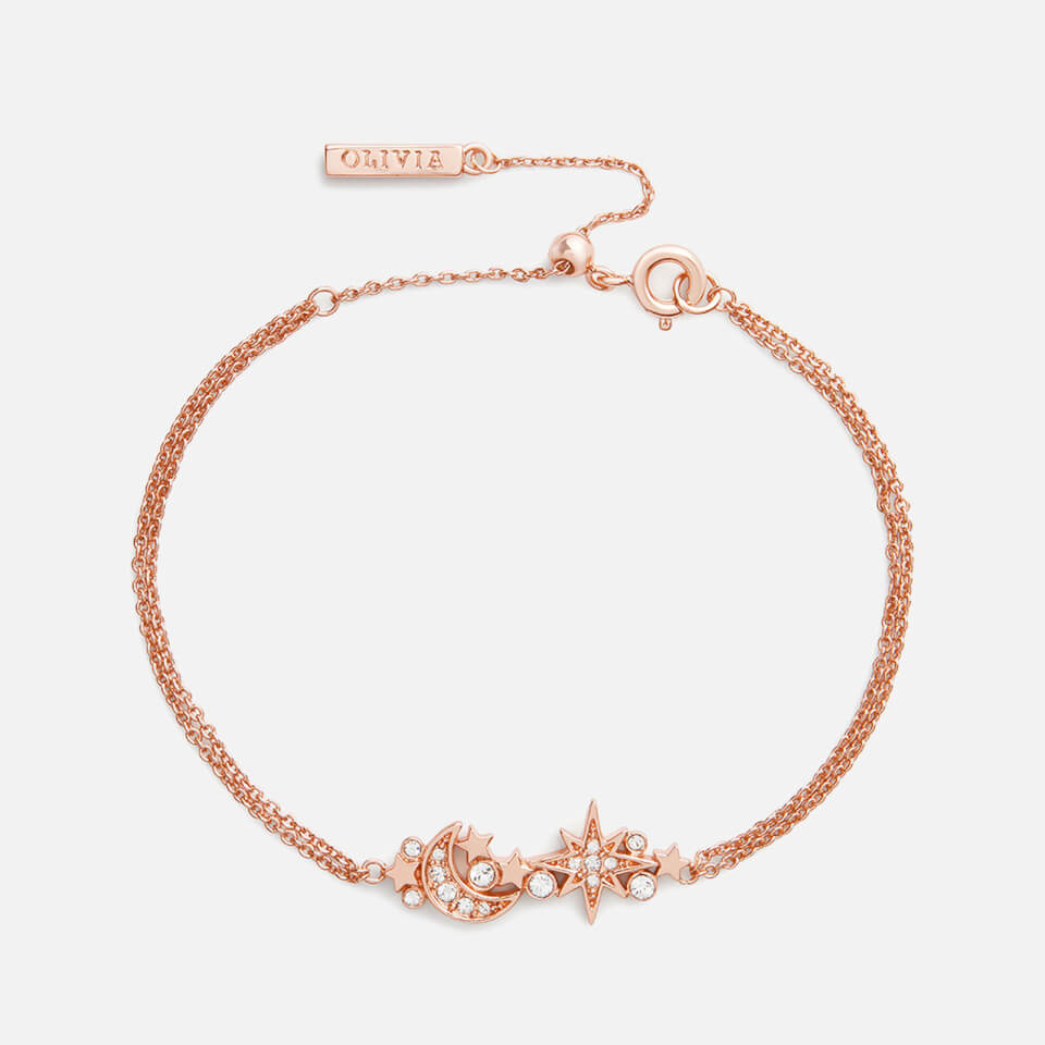 Olivia Burton Women's Celestial Chain Bracelet - Rose Gold