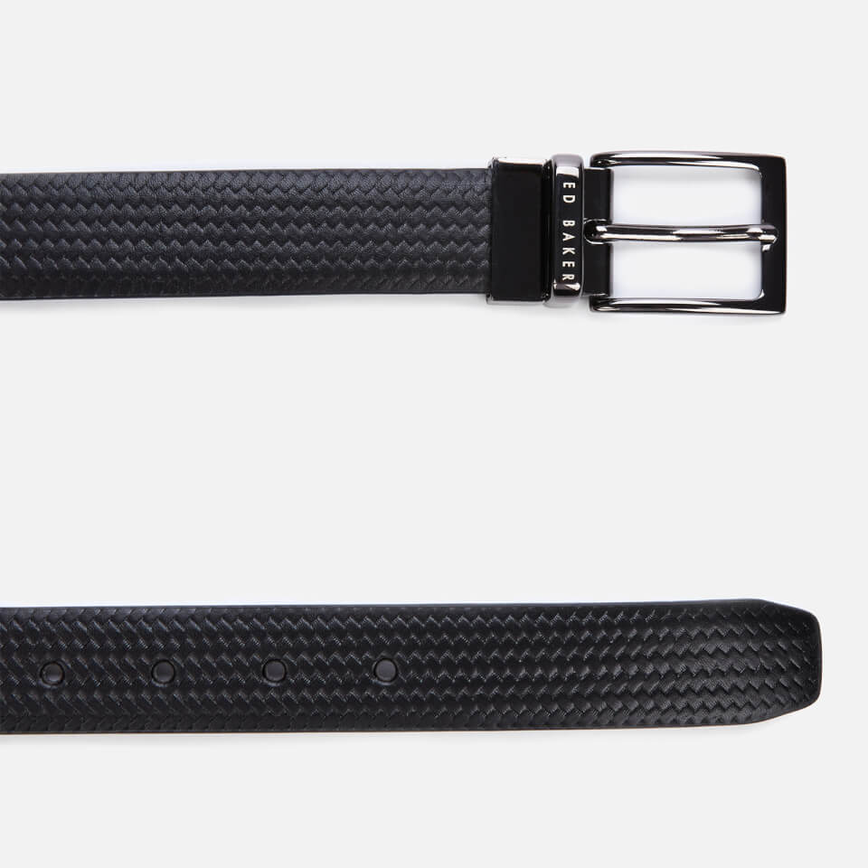 Ted Baker Men's Peckam Reversible Leather Belt - Black
