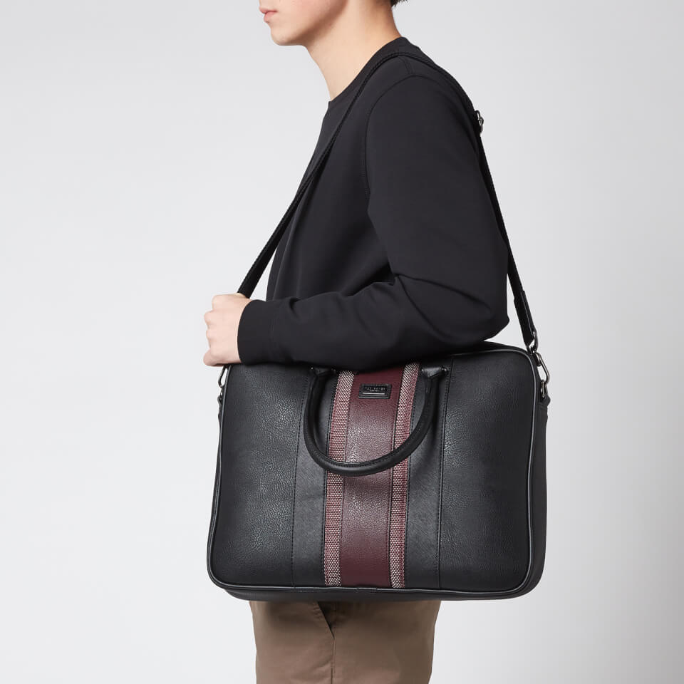 Ted Baker Men's Newbee Webbing Document Bag - Black