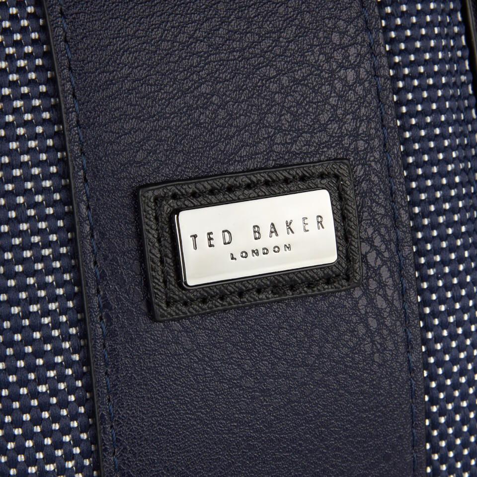 Ted Baker Men s Newbee Webbing Document Bag Brown Chocolate