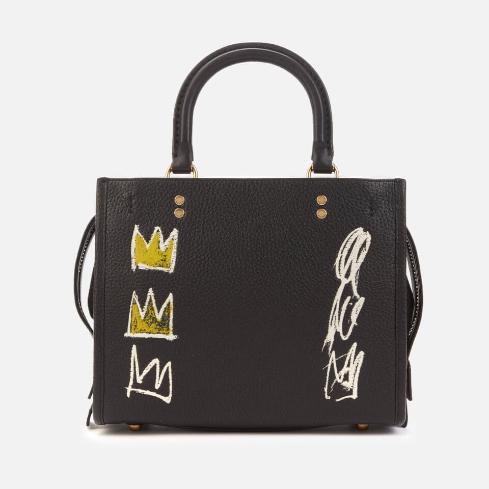 Coach 1941 Women's Coach X Basquiat Famous Crown Rogue Bag 25 - Black