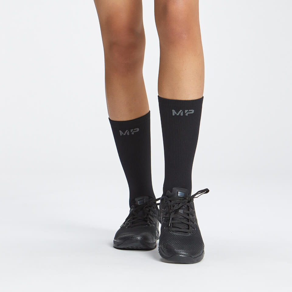 MP Unisex Agility Crew Socks - Black