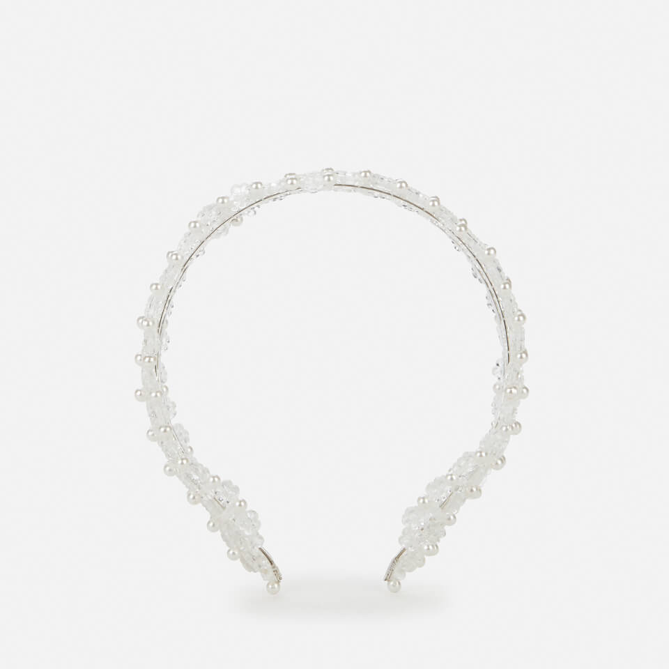 Shrimps Women's Diana Headband - Cream/Clear