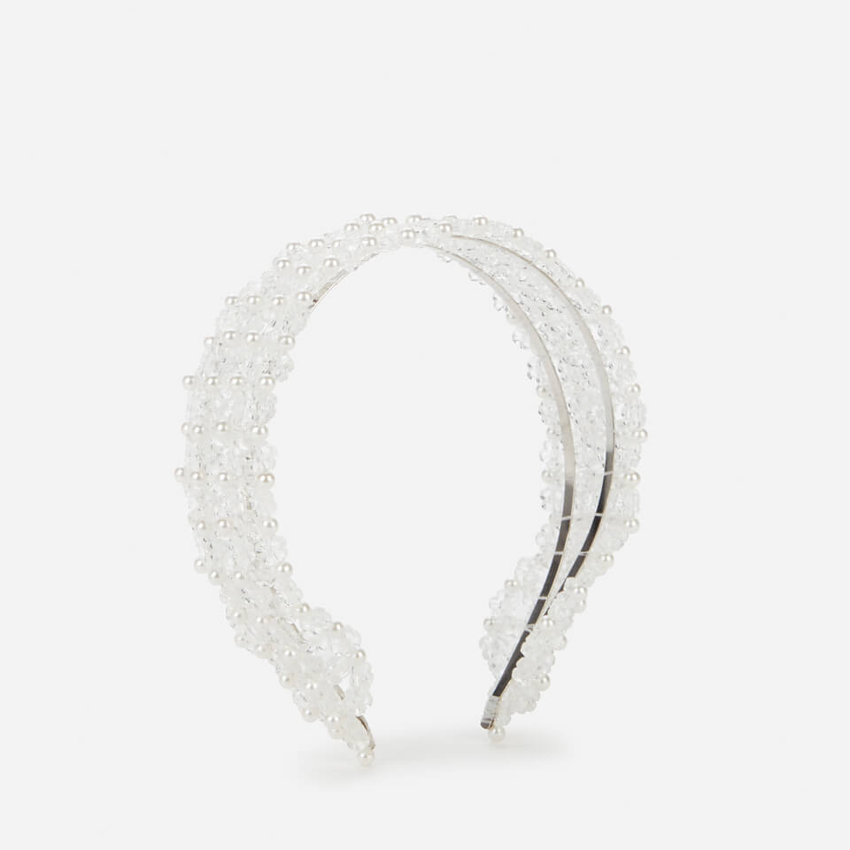 Shrimps Women's Diana Headband - Cream/Clear