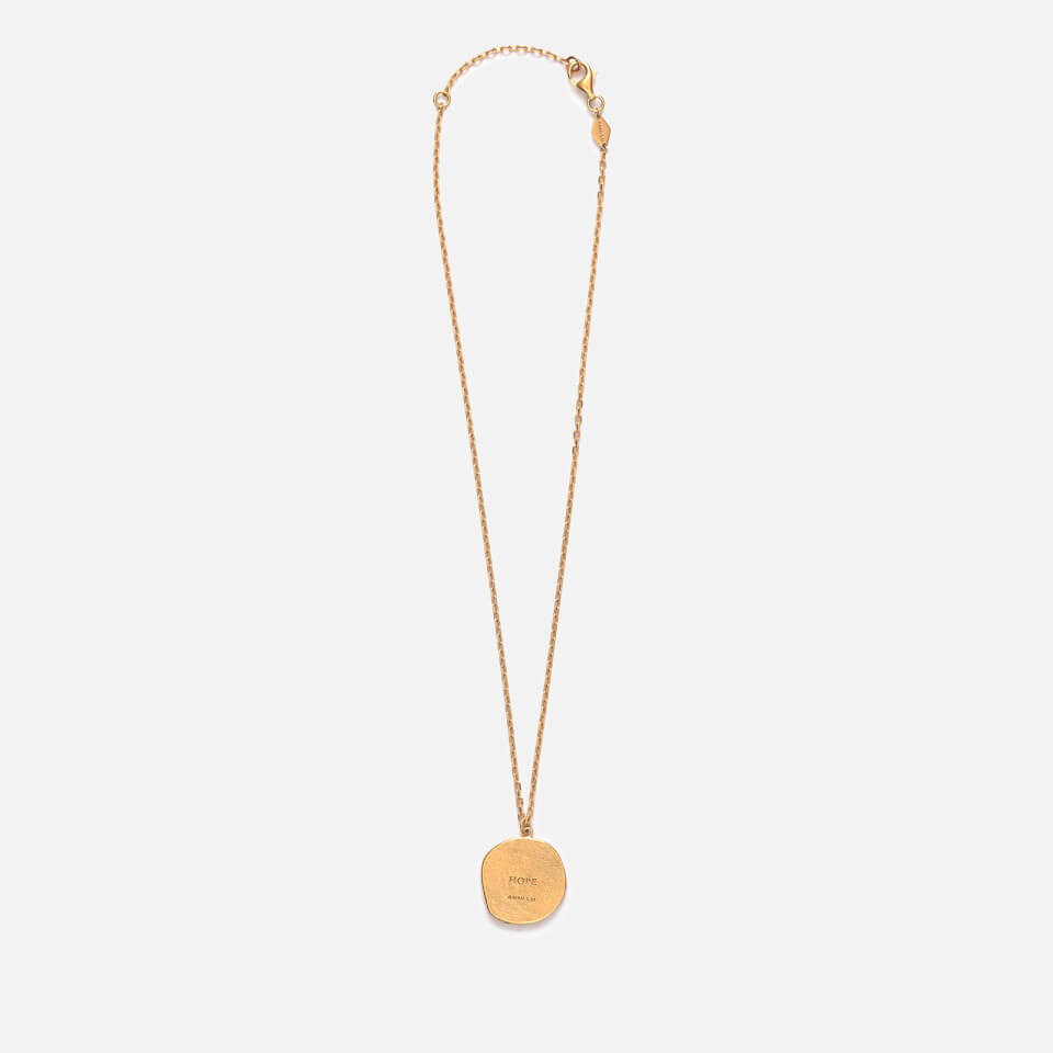 Anni Lu Women's My Anchor Necklace - Gold