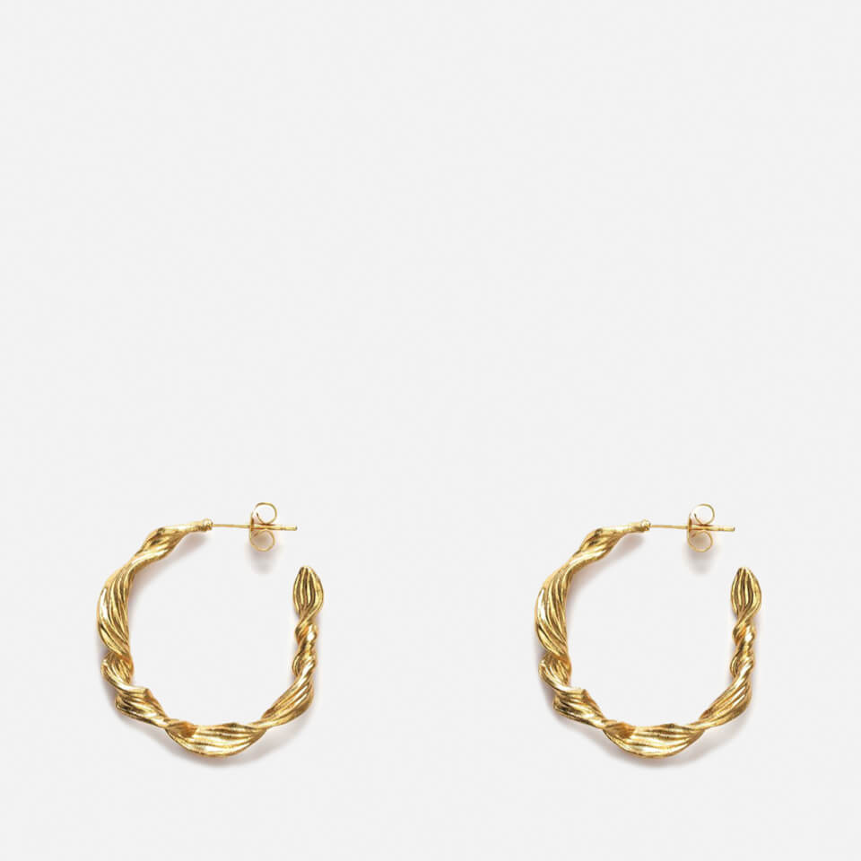 Anni Lu Women's Seaweed Hoop - Gold