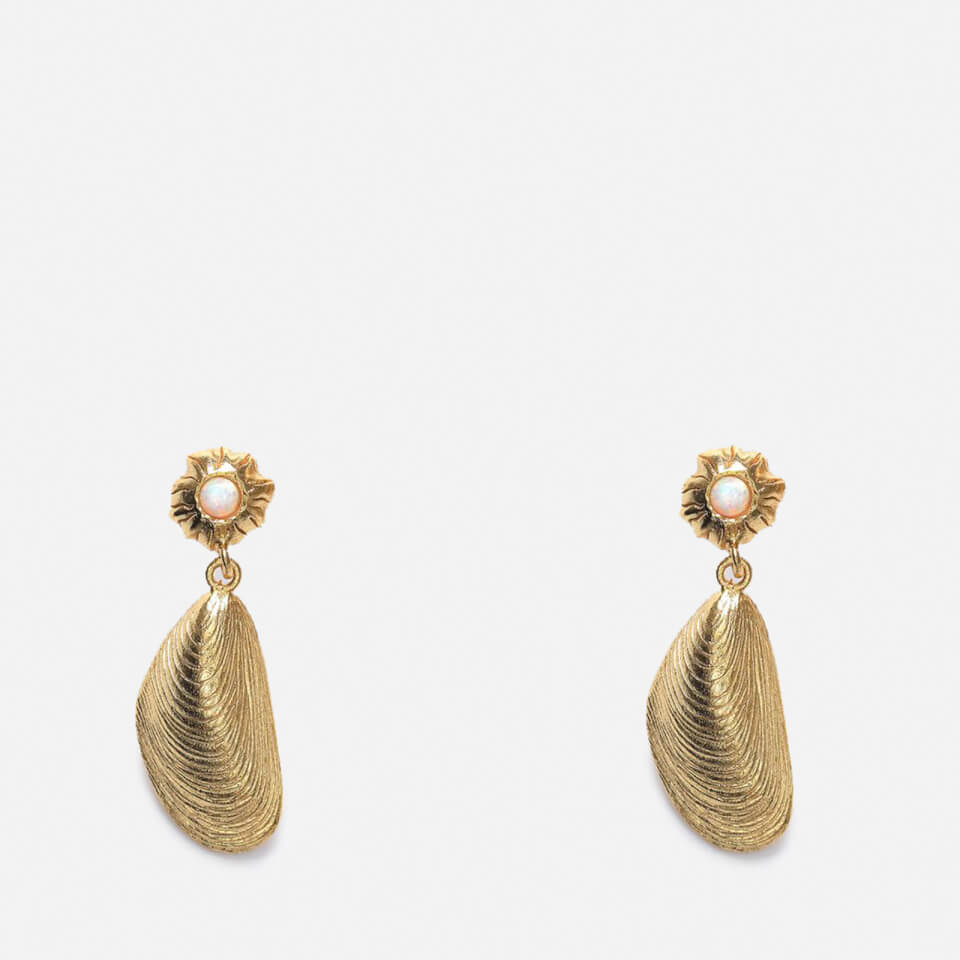 Anni Lu Women's Petit Moules Earring - Gold