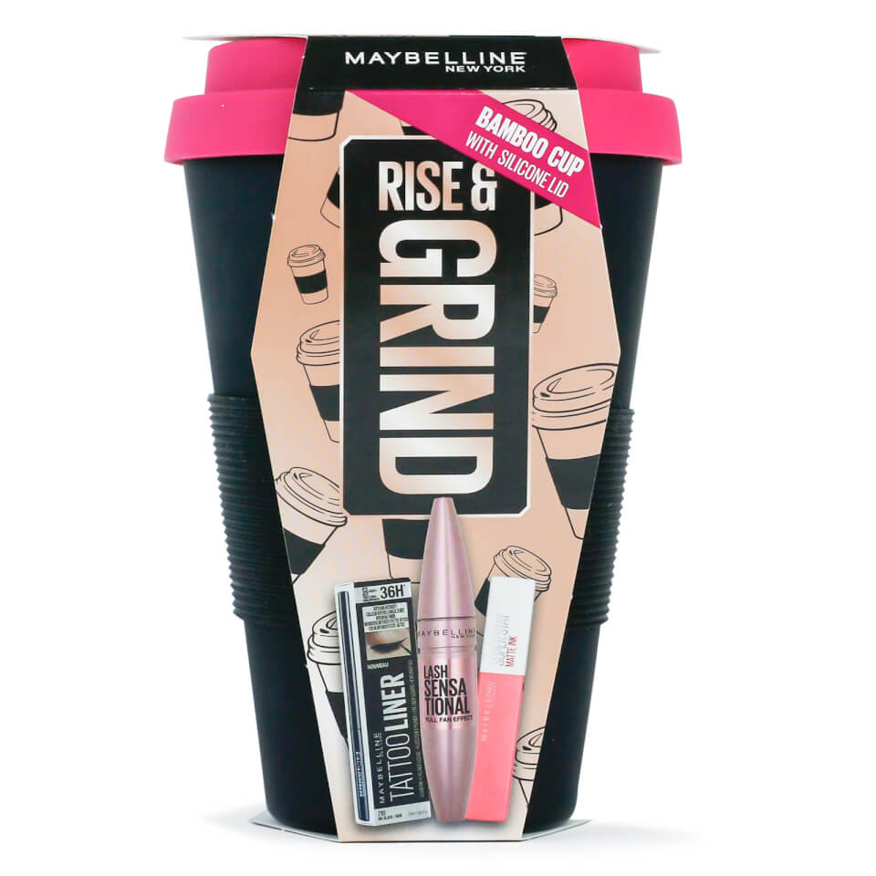 Maybelline Makeup for Her Rise & Grind Christmas Gift Set For Her