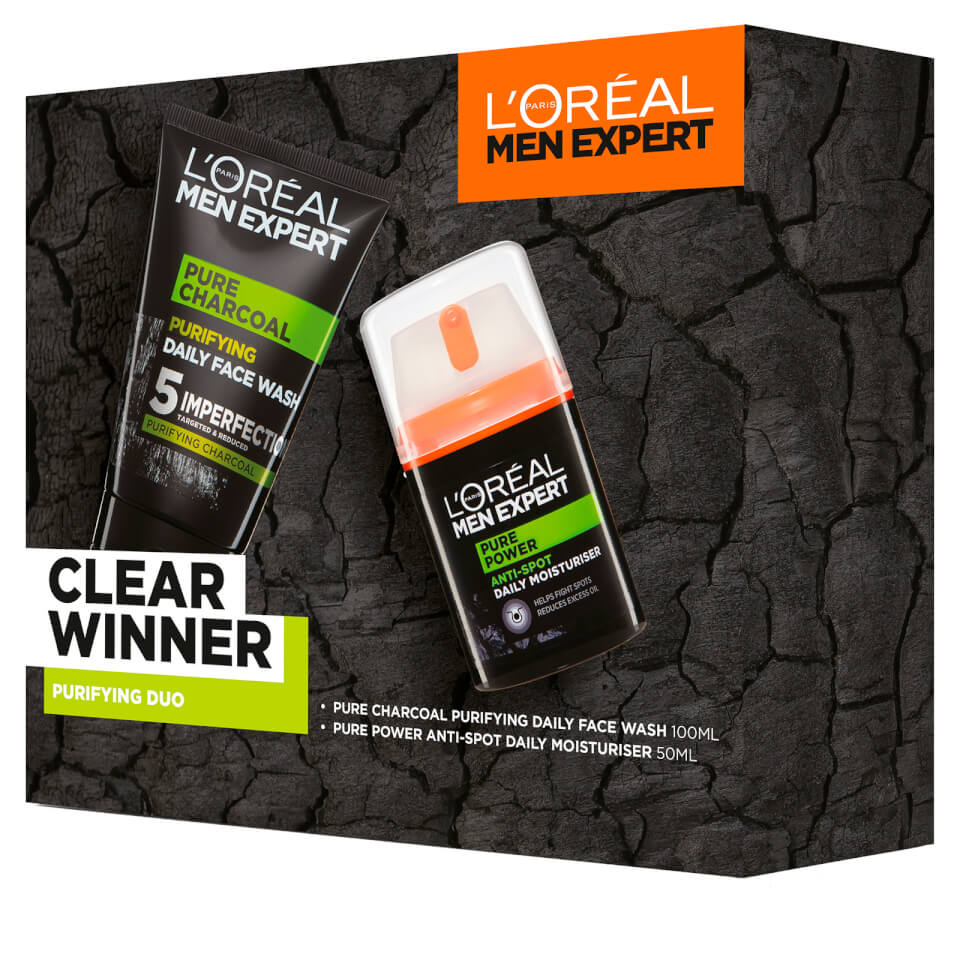 L'Oreal Men Expert Clear Winner Purifying Duo Gift Set for Him