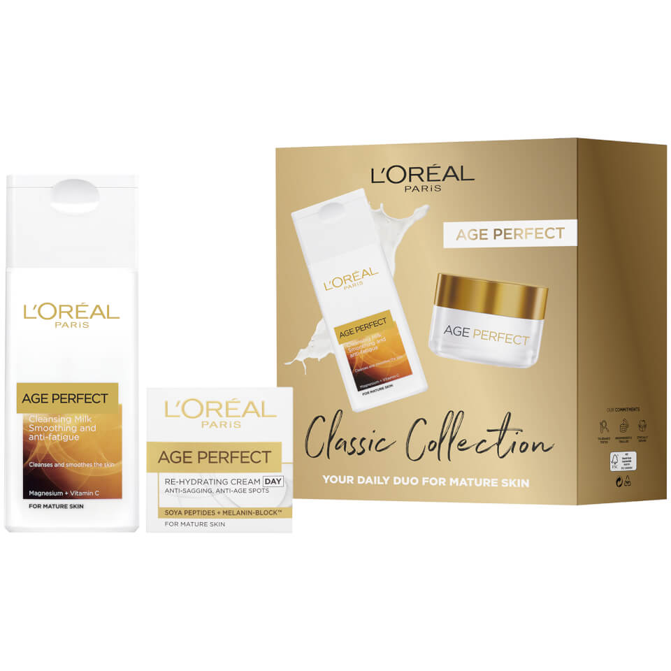 L'Oreal Paris Classic Collection Skin Care Gift Set for Her