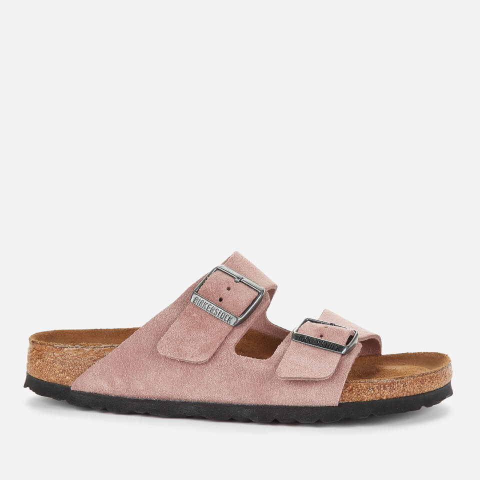 Birkenstock arizona suede top leather lavender blush