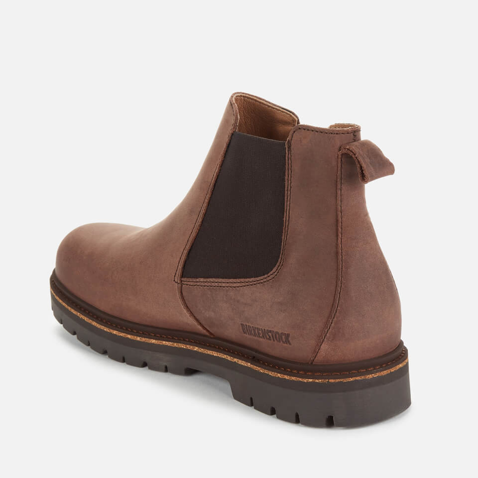 Birkenstock Men's Stalon Nubuck Chelsea Boots - Mocca
