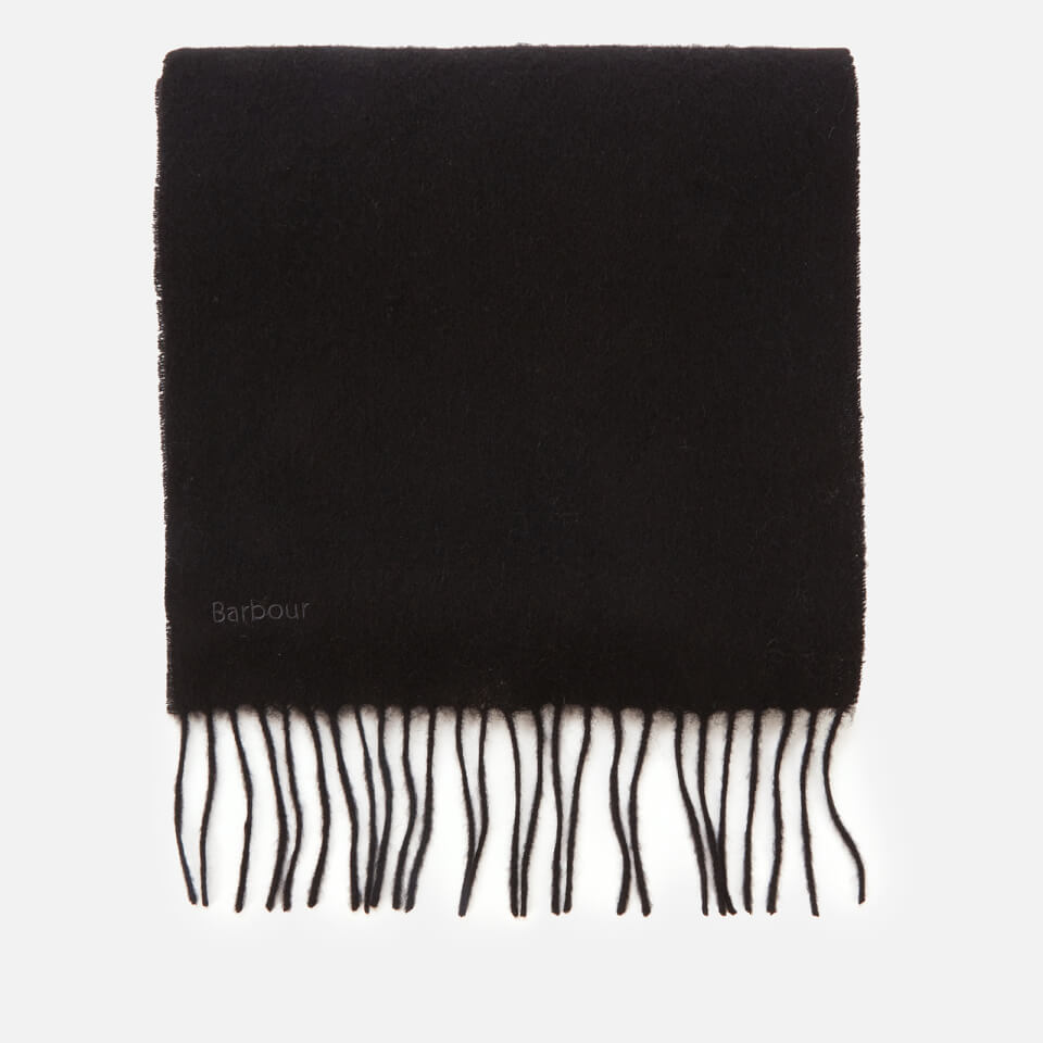 Barbour Casual Women's Lambswool Woven Scarf - Black