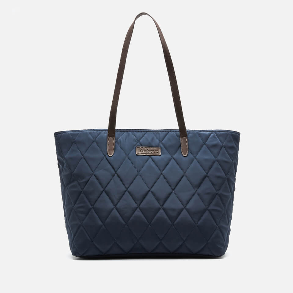 Barbour Casual Women s Witford Quilted Tote Bag Navy
