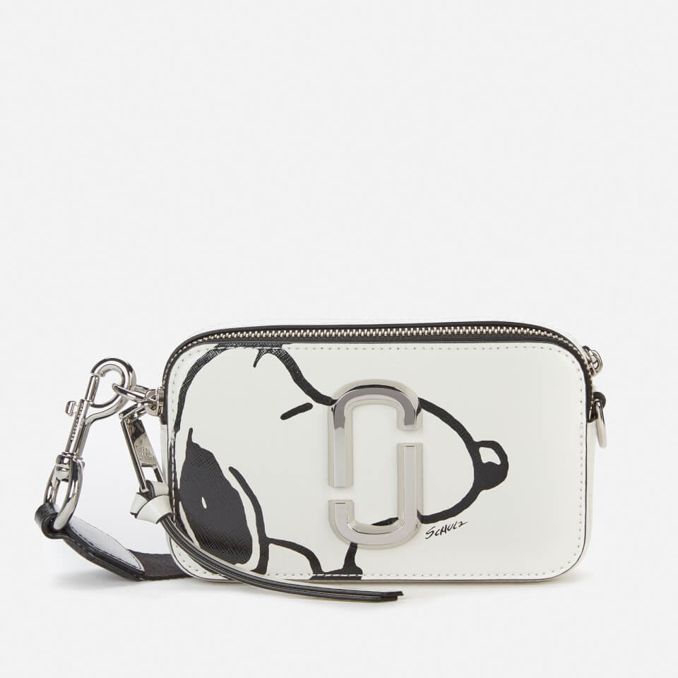Marc Jacobs Snoopy Peanuts Collaboration Snapshot White Crossbody Bag Un  used