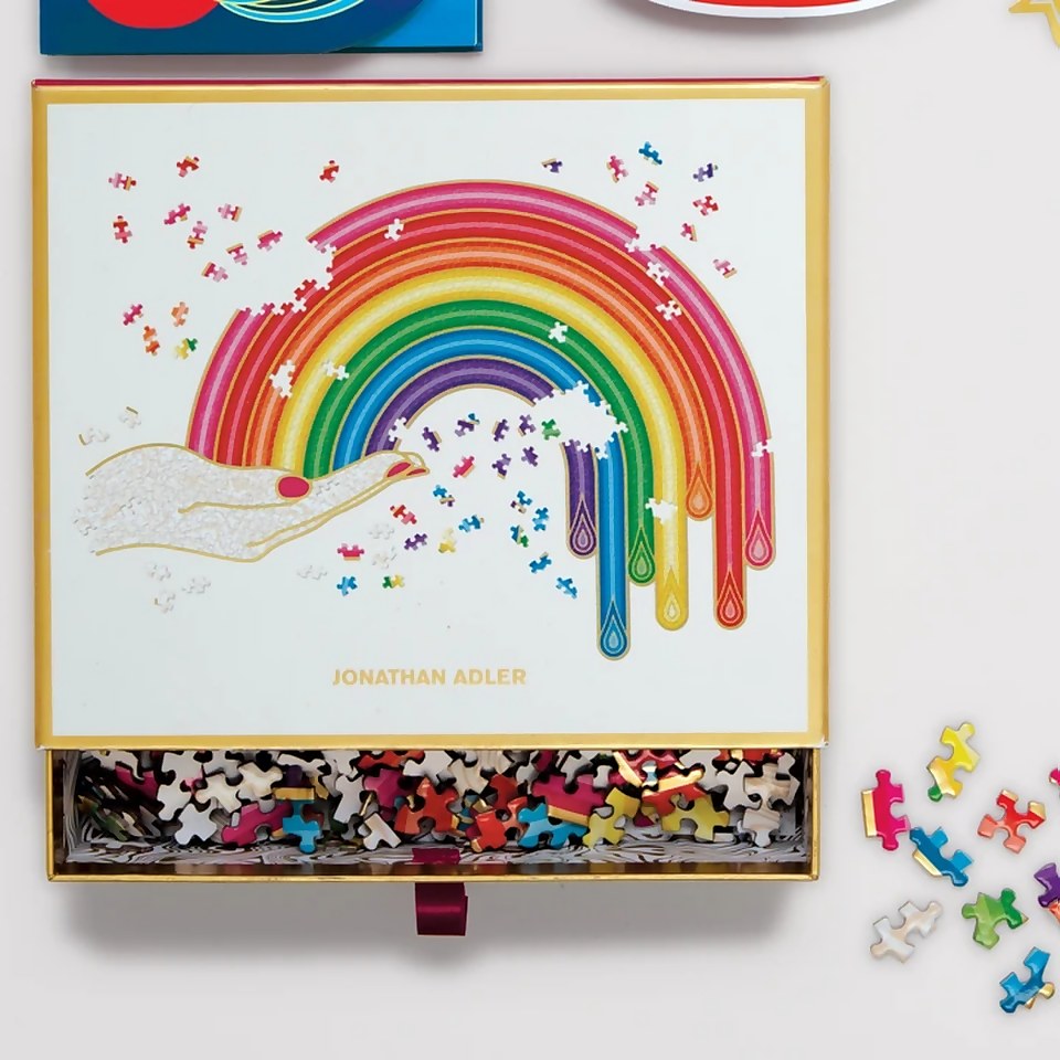 Jonathan Adler: Rainbow Hand 750 Piece Jigsaw Puzzle