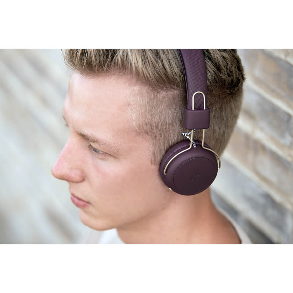 Kreafunk aWEAR Bluetooth Headphones - Urban Plum