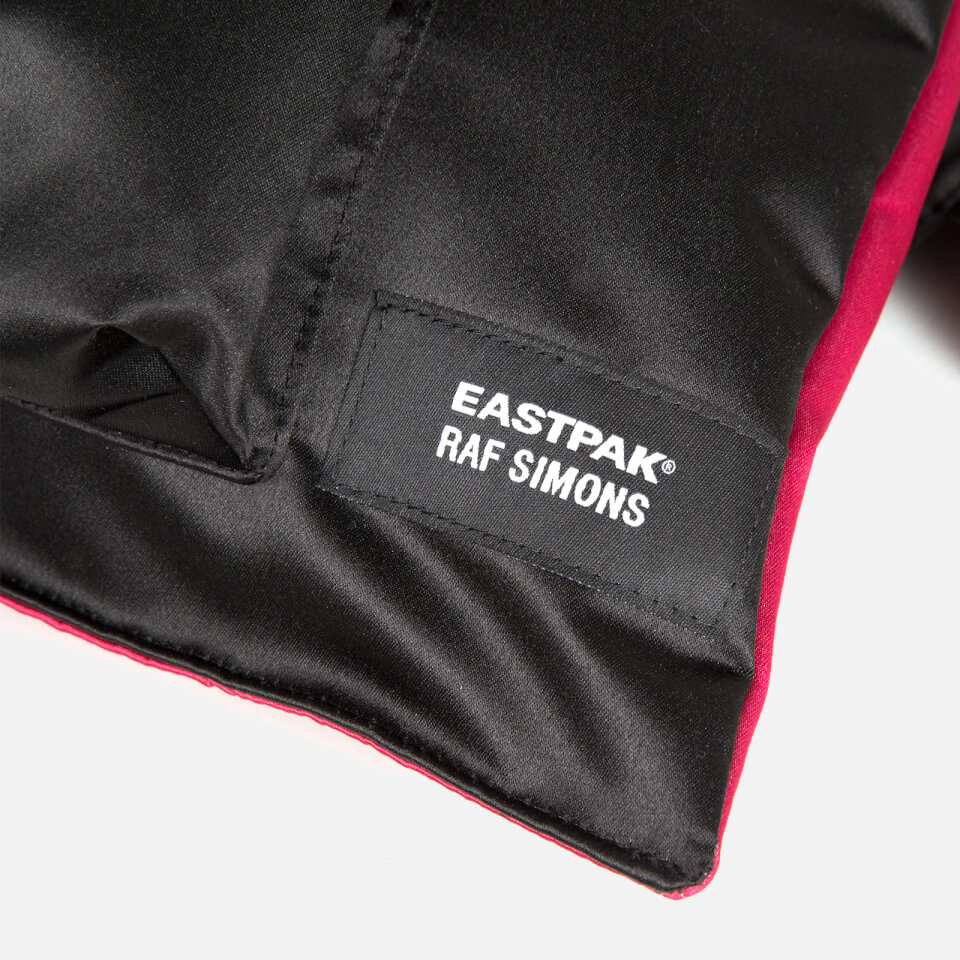 Eastpak Men's X Raf Simons Poster Satin Backpack - Black