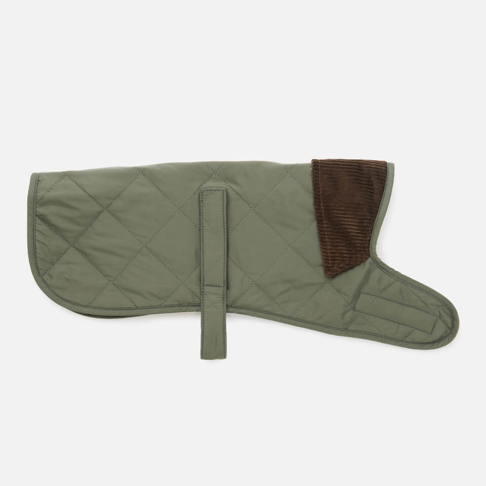 Barbour Quilted Dog Coat - Olive