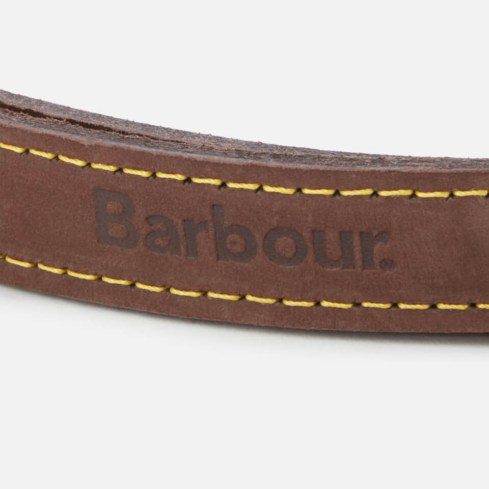 Barbour Dogs Leather Lead - Brown