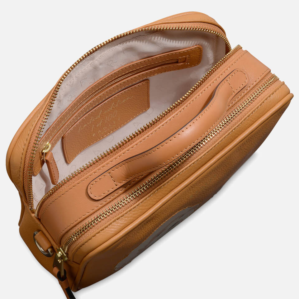 Radley Women's Radley And Friends Small Ziptop Cross Body Bag - Dark Butter