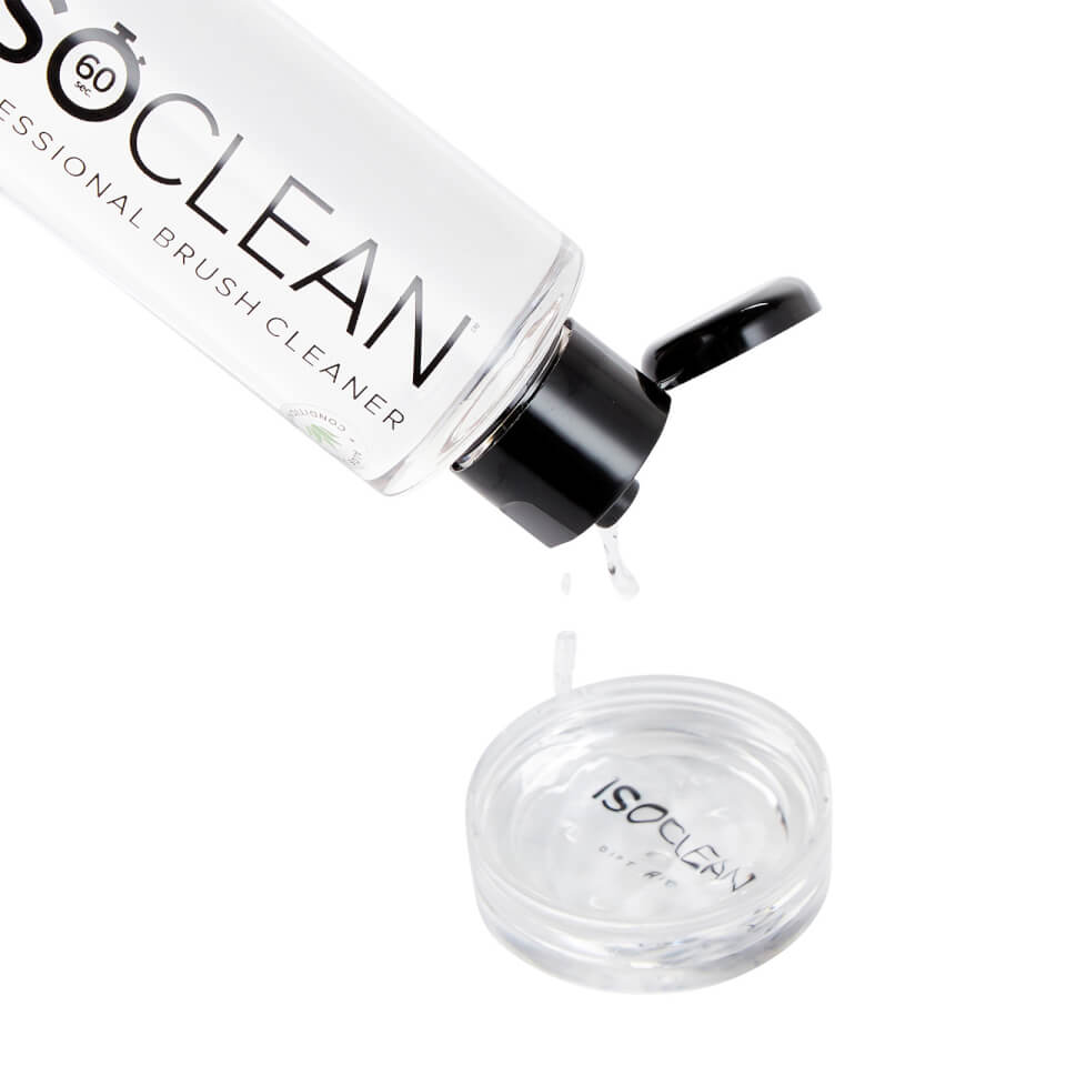 ISOCLEAN Makeup Brush Cleaner with Detachable Dip Tray 165ml