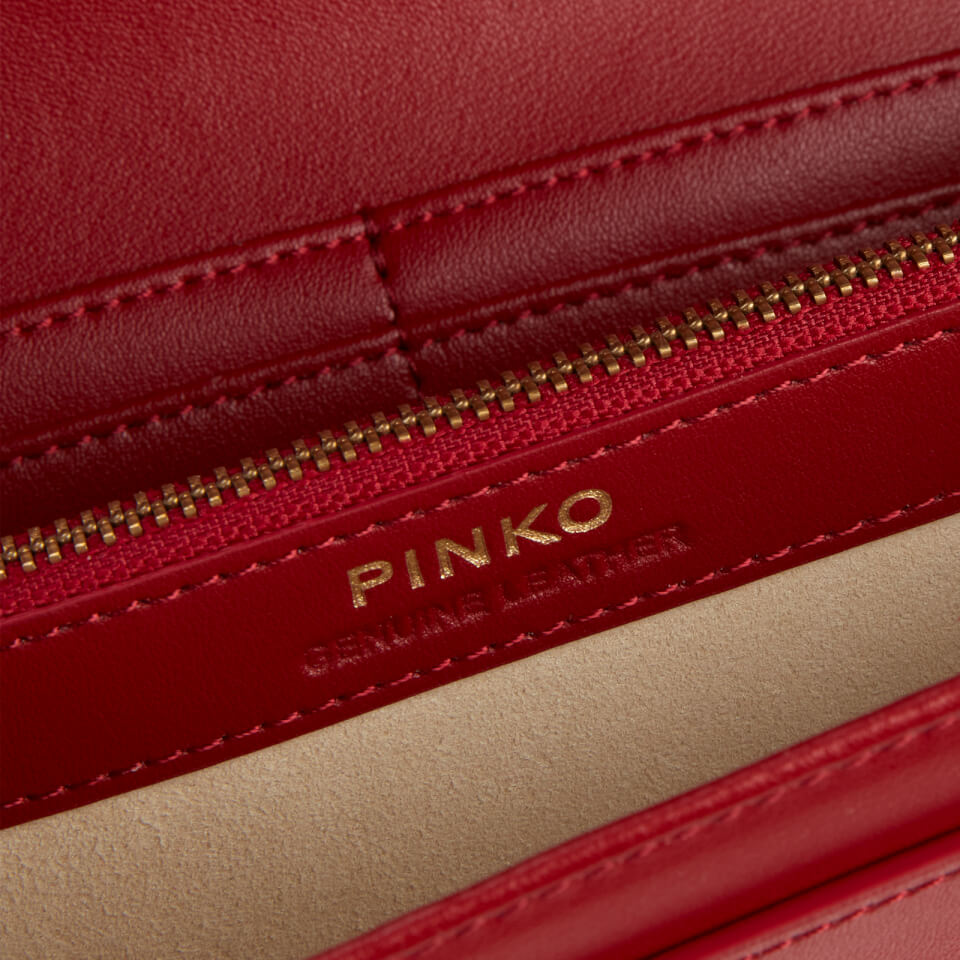 Pinko Women's Love Wallet Simply 2 - Ruby Red