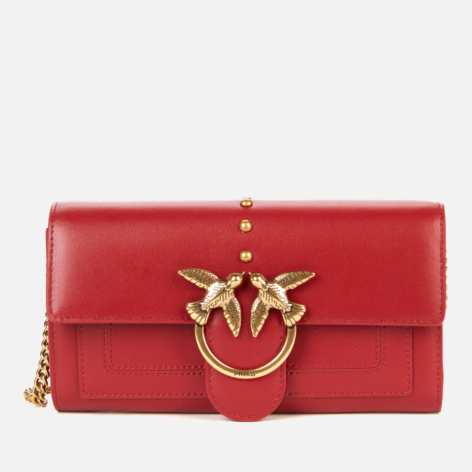 Pinko Women's Love Wallet Simply 2 - Ruby Red