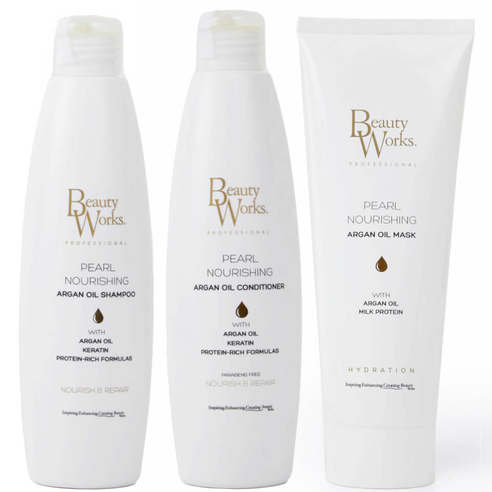 Beauty Works Pearl Nourishing Smoothing Trio