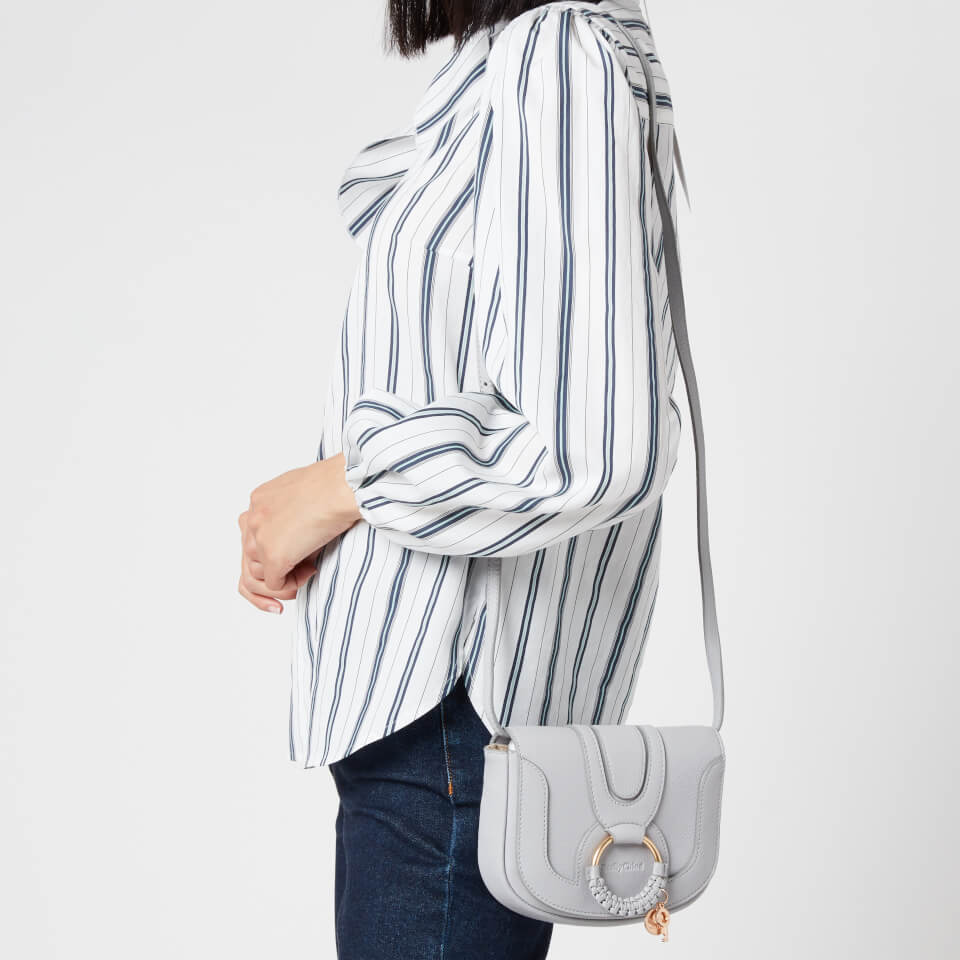 See By Chloé Women's Hana Leather Small Cross Body Bag - Artic Ice