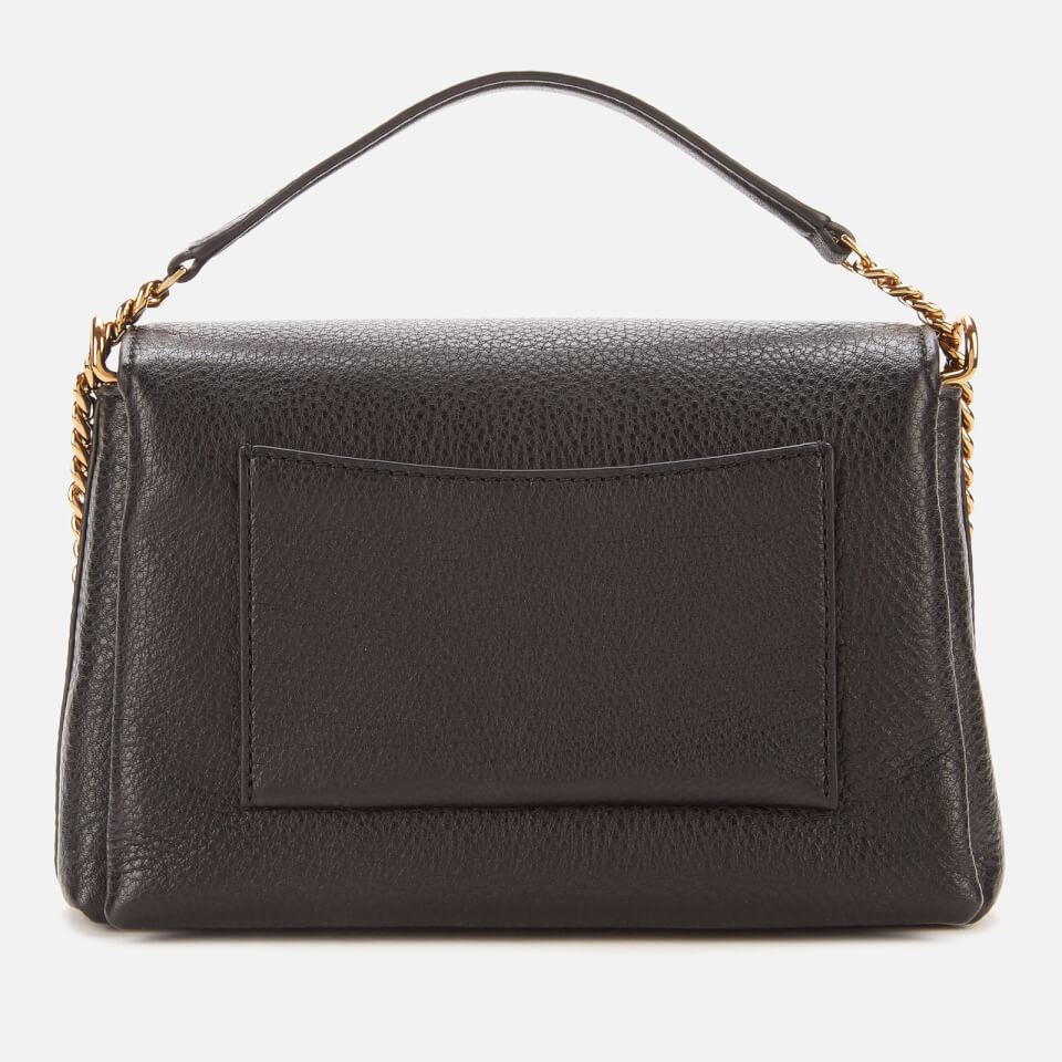 Tory Burch Women's Kira Pebbled Small Convertible Shoulder Bag - Black