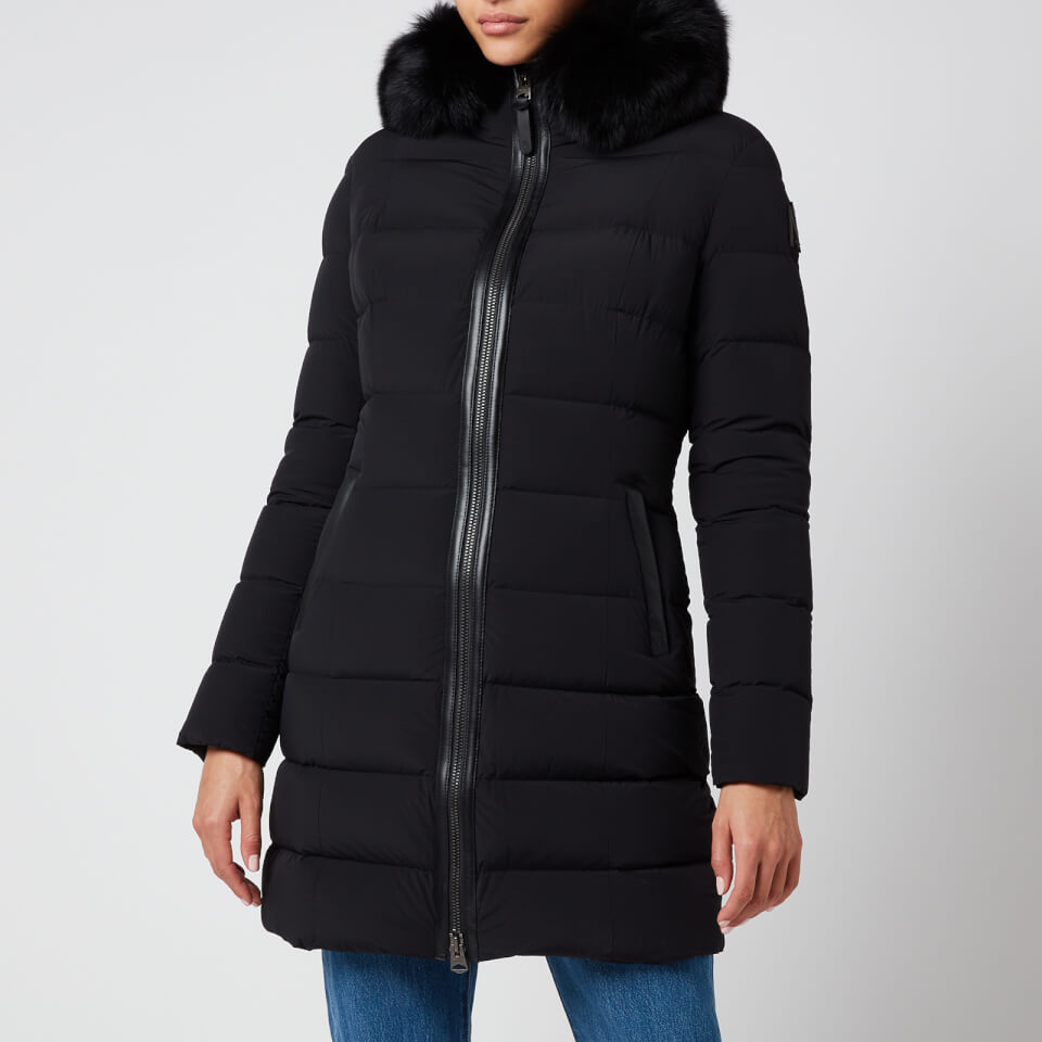 Mackage Women's Calla-Bx Light Down Coat with Hood - Black - XS | Coggles