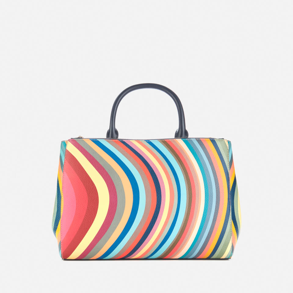 Paul Smith, Bags, Paul Smith Multicolor Leather Swirl Shoulder Bag Large