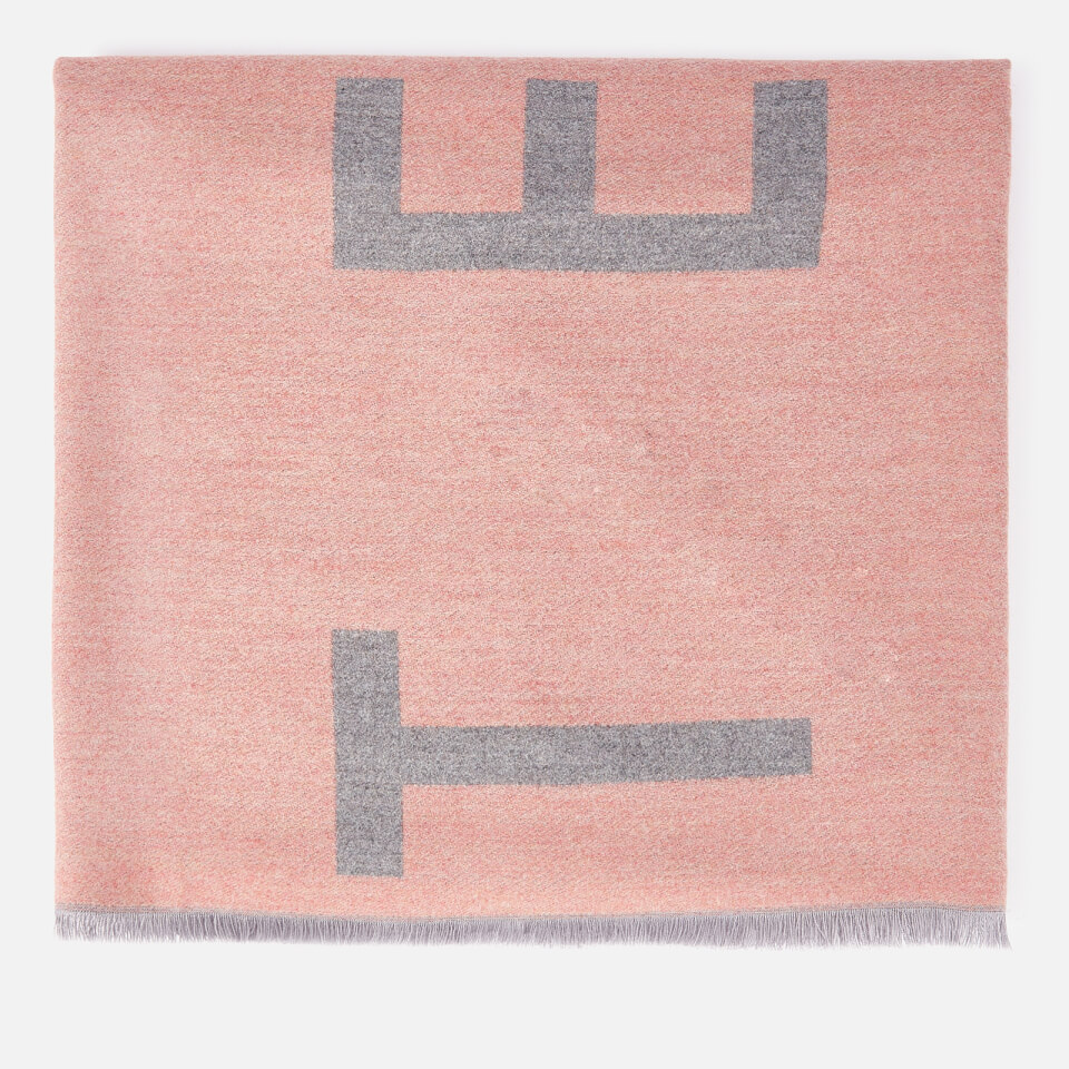 Ted Baker Women's Hulah Ted Woven Scarf - Light Pink