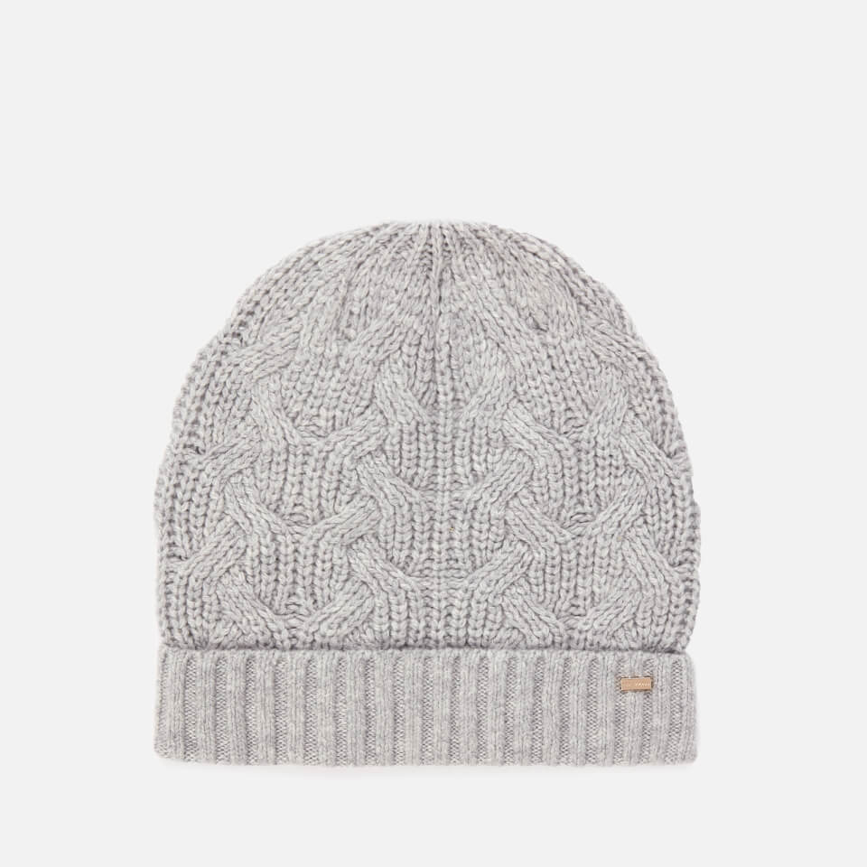 Ted Baker Women's Natiyya Knitted Cable Hat - Grey