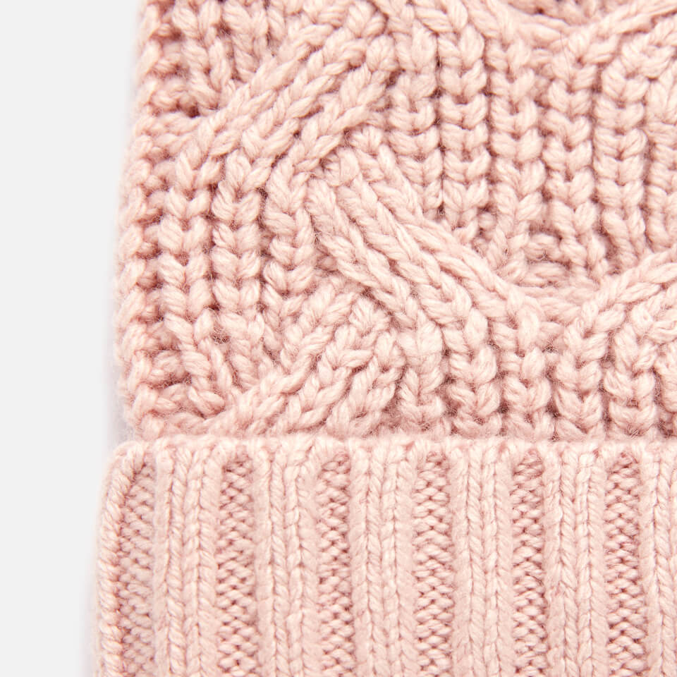 Ted Baker Women's Natiyya Knitted Cable Hat - Light Pink