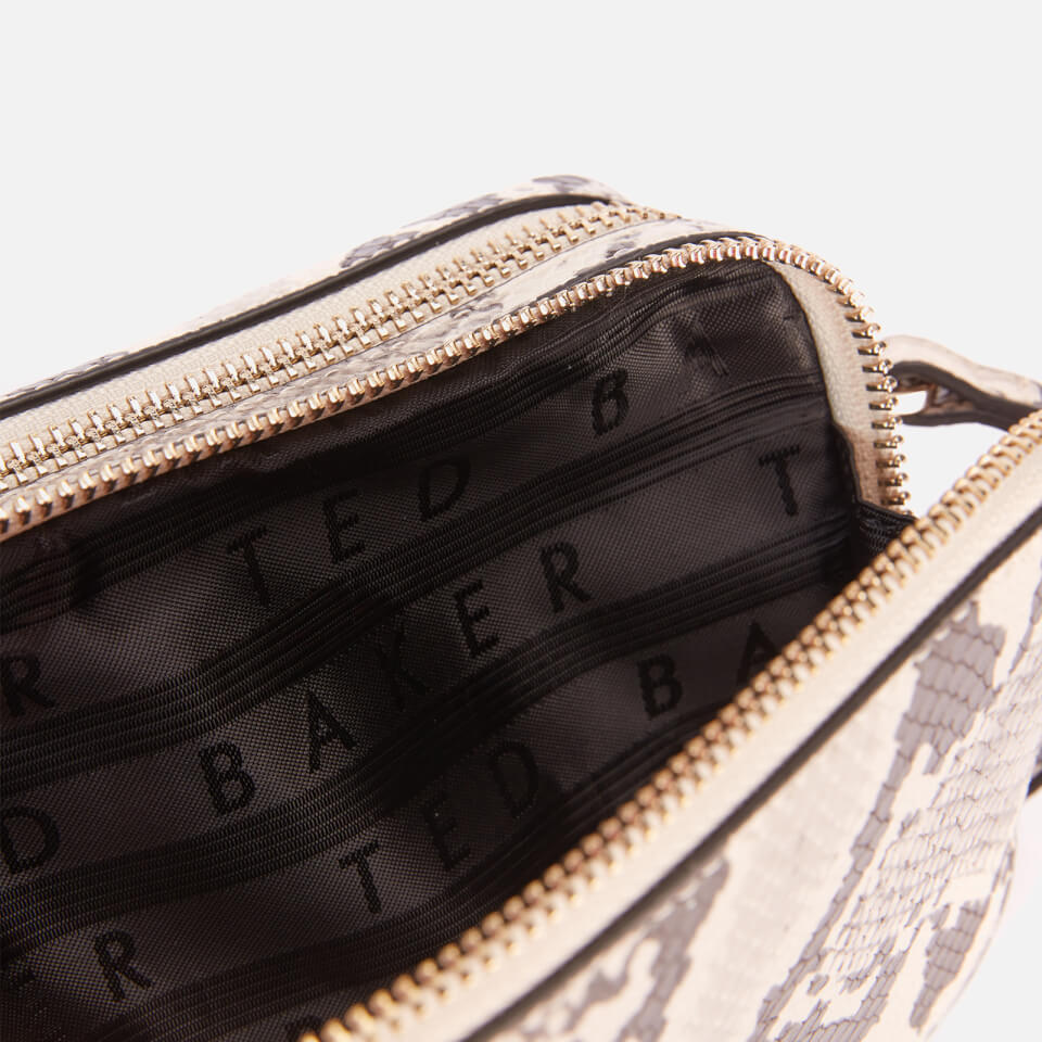 Ted Baker Women's Stina Double Zip Mini Camera Bag - Natural