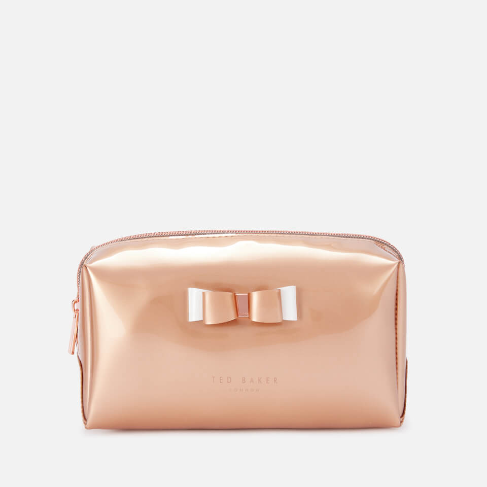 Ted Baker Women's Halsey Bow Makeup Bag - Rose Gold