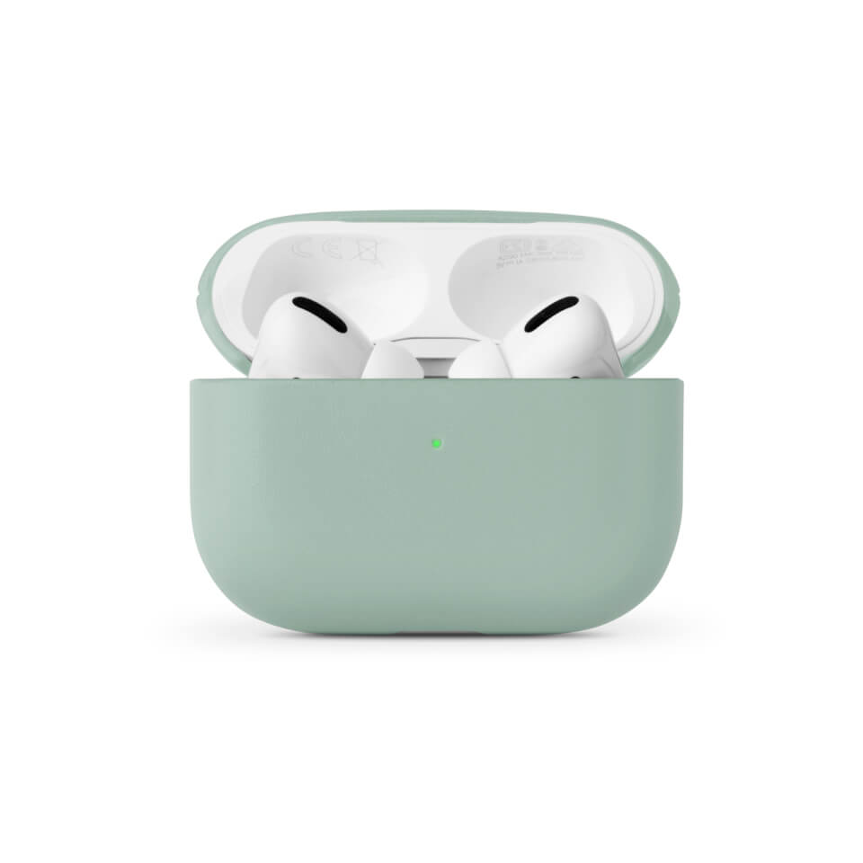 Native Union Classic Leather Airpods Pro Case - Sage