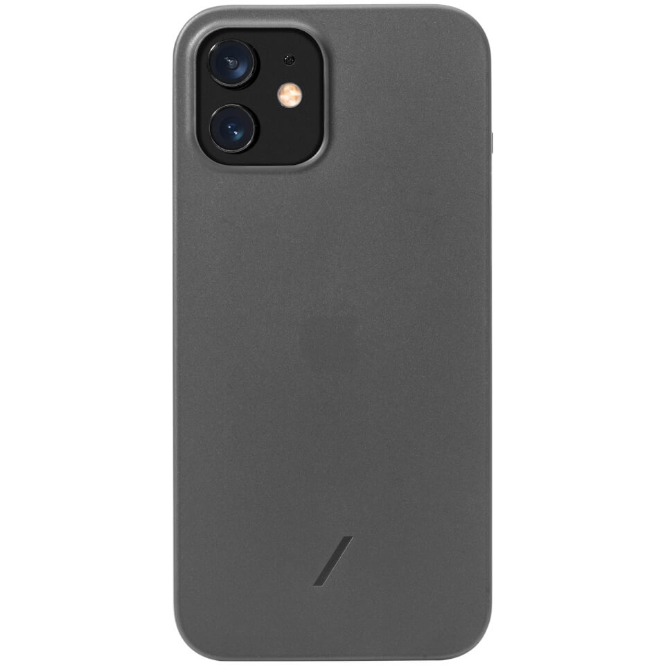 Native Union Clic Air Anti-Bacterial iPhone Case - Smoke - 12 Mini