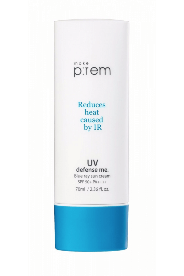 make p:rem UV Defense Me. Blue Ray Sun Cream 70ml