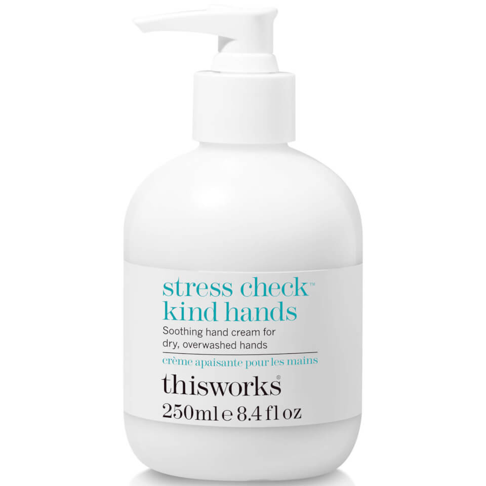 this works Stress Check Kind Hands 250ml