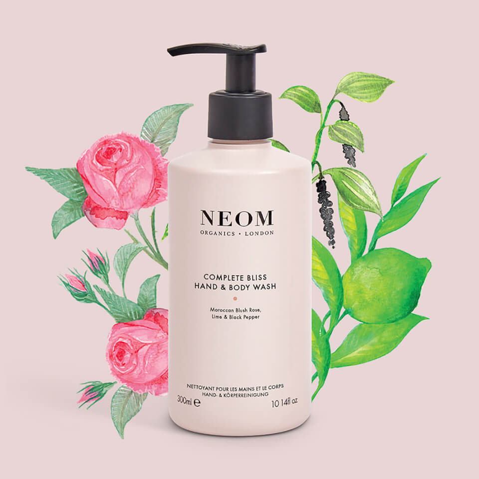 NEOM Complete Bliss Hand and Body Wash 300ml