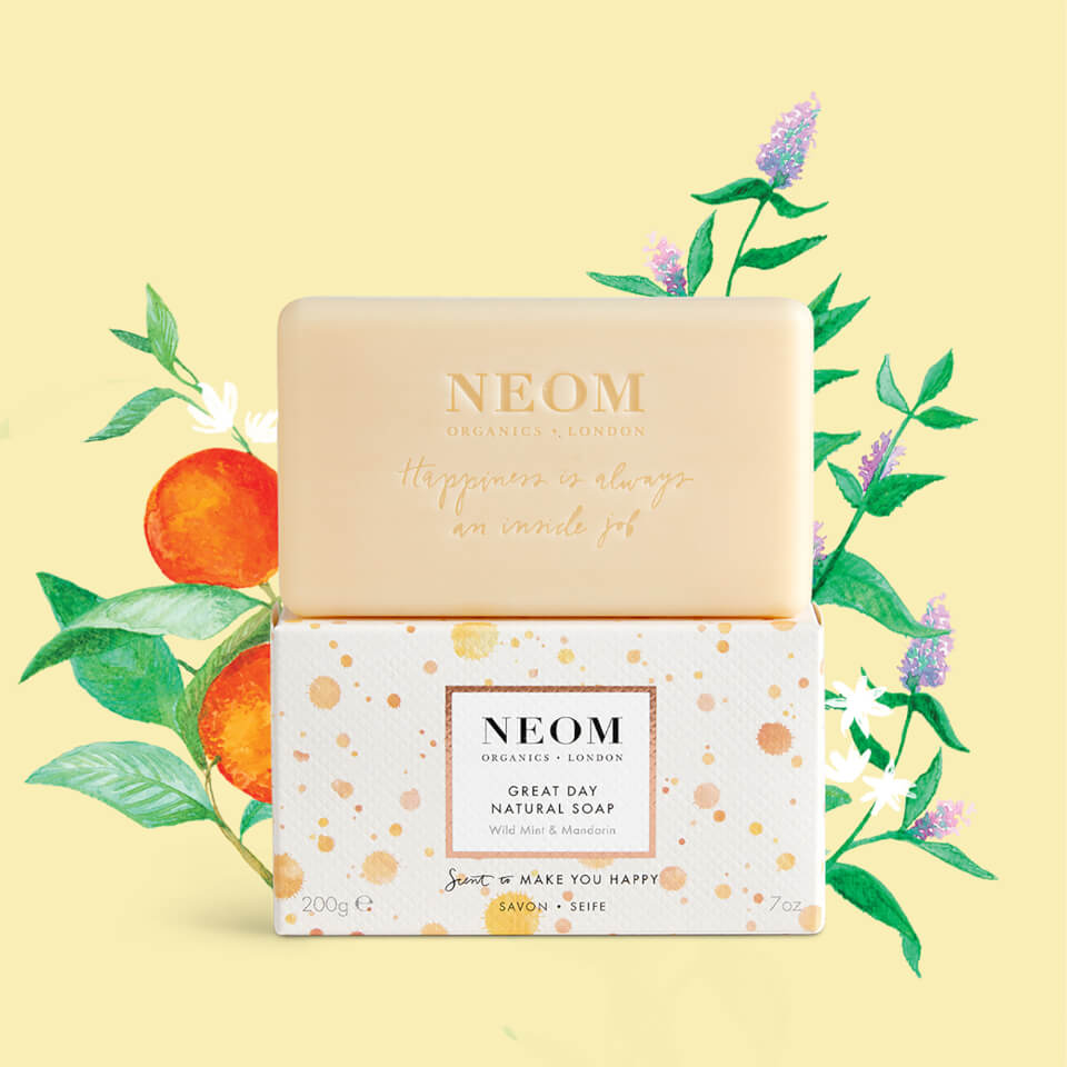 NEOM Great Day Natural Soap 200g