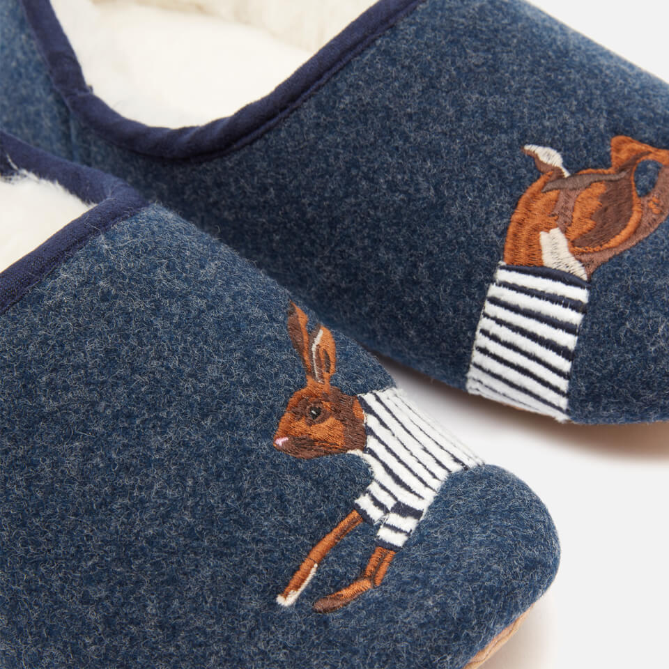 Joules hare slippers cheap